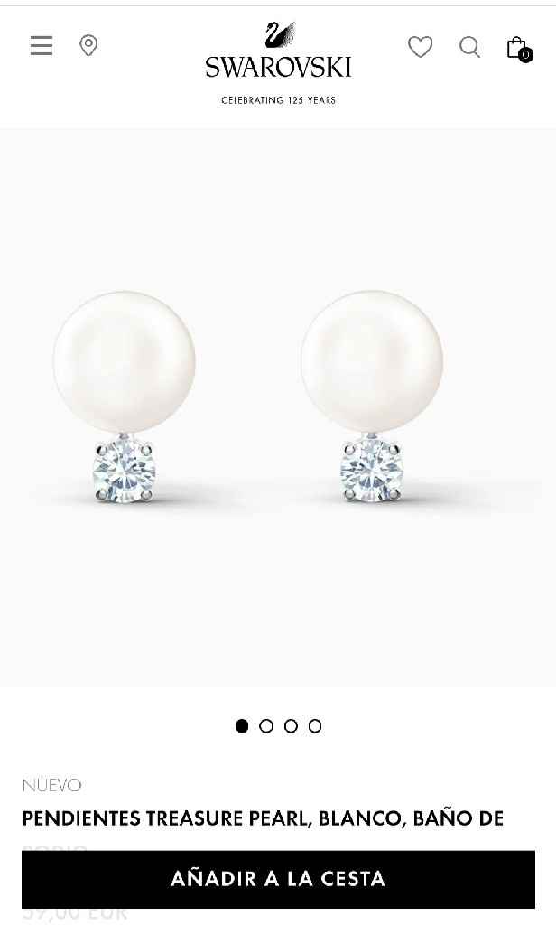 Pendientes novia - 2