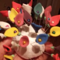 Alfileres de fimo - 1
