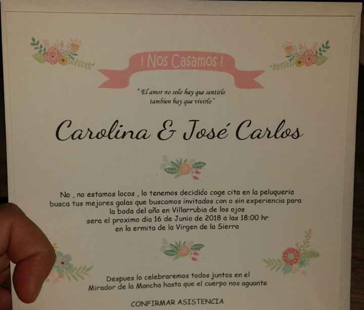 Novios que nos casamos el 16 de Junio de 2018 en Ciudad Real - 1