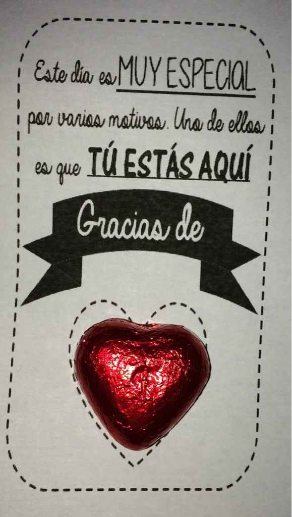 Gracias de corazÓn con chuche - 1