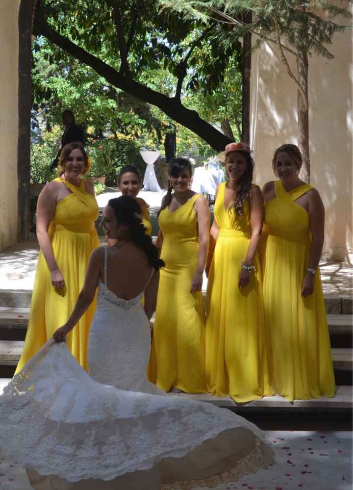 Color amarillo para las bodas - 1