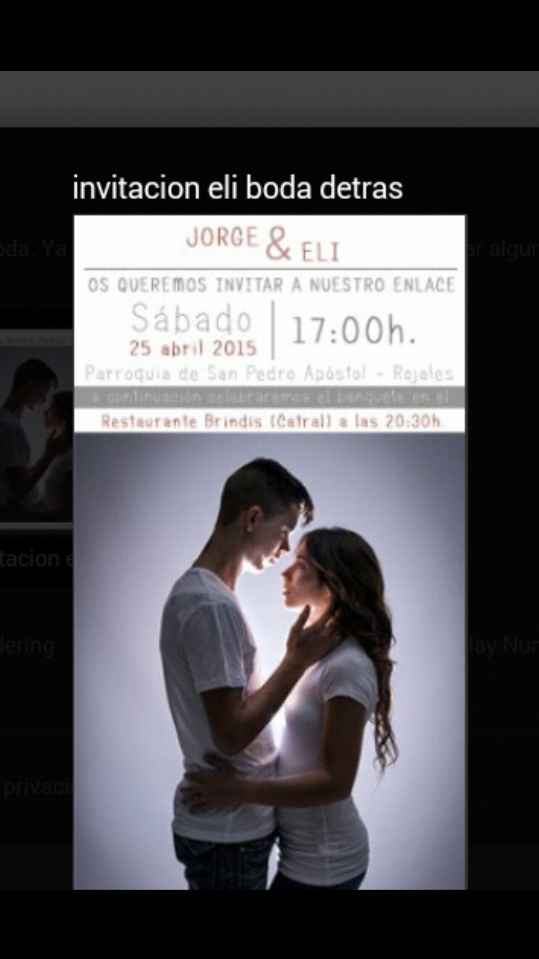Mis invitaciones!!!!  - 3