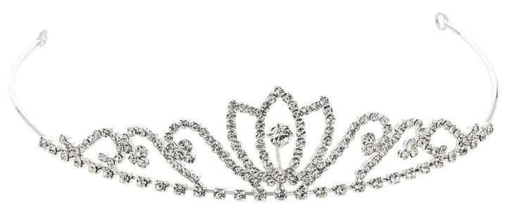Tiara frontal de cristales en Valencia - 2