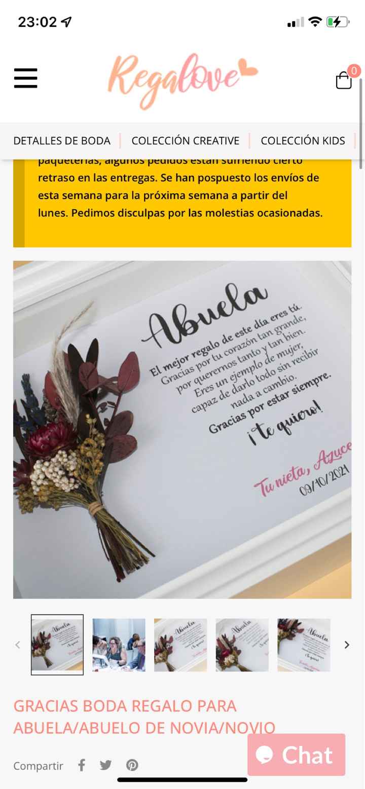 Regalo para las abuelas que no sean flores - 1