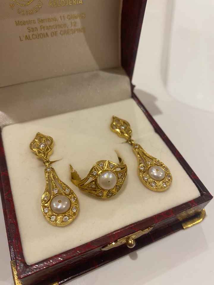 Tocado y Pendientes - 3