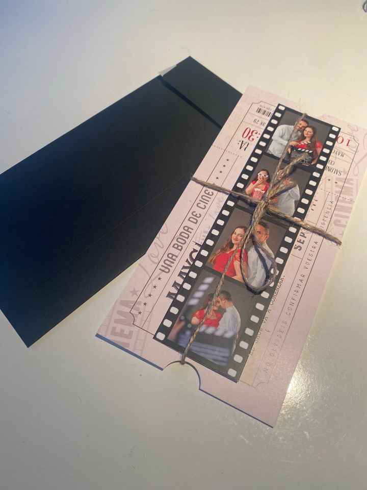 Nuestras invitaciones (de cine 🎬) - 1