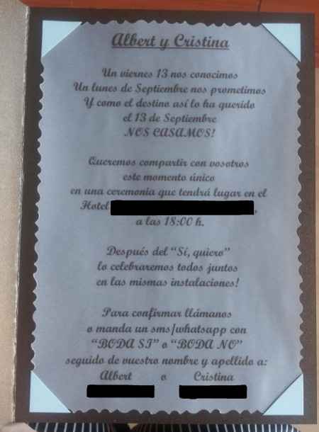 Invitación