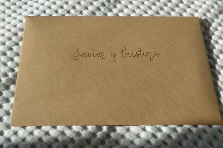 Nuestras invitaciones de boda - 2