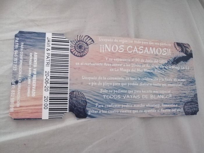 Invitaciones de boda 2