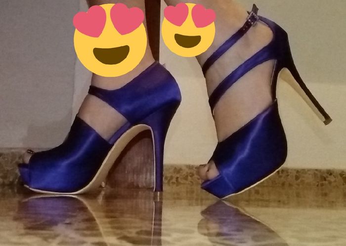 Lo prometido es deuda!! Llegaron mis zapatos púrpura 😍!!! - 2