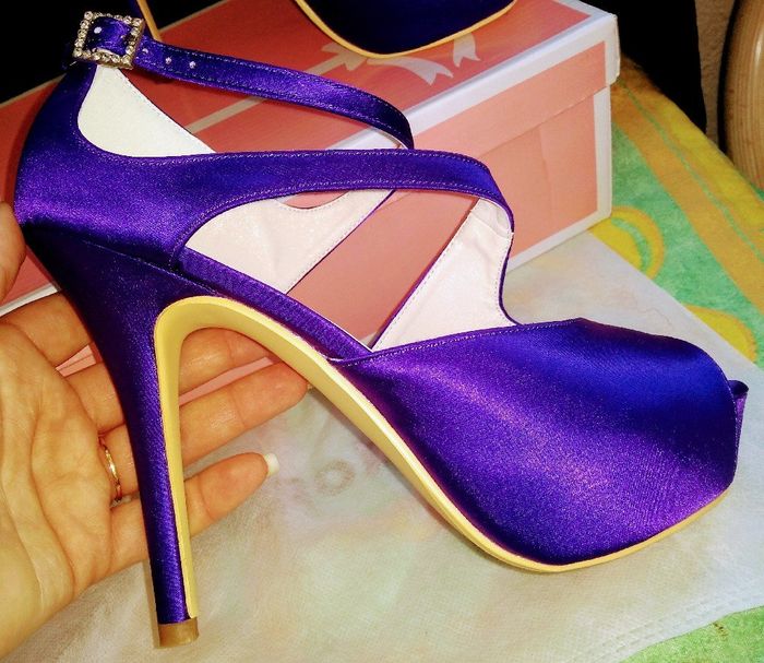Lo prometido es deuda!! Llegaron mis zapatos púrpura 😍!!! - 5