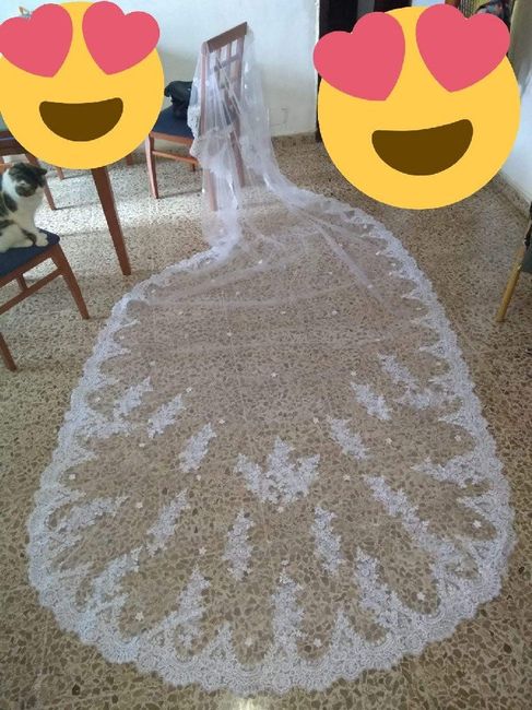 Llegó mi velo de Aliexpress 😍 - 2