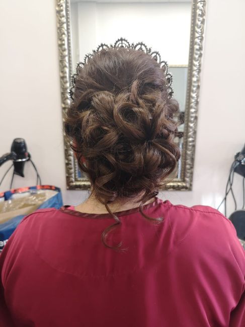 Por fin pruebas de peinado y maquillaje 👰😍 - 3