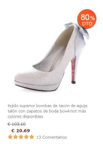 Zapato novia 