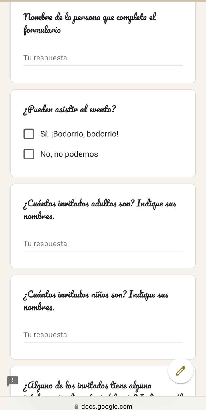 Encuesta para invitados - 1