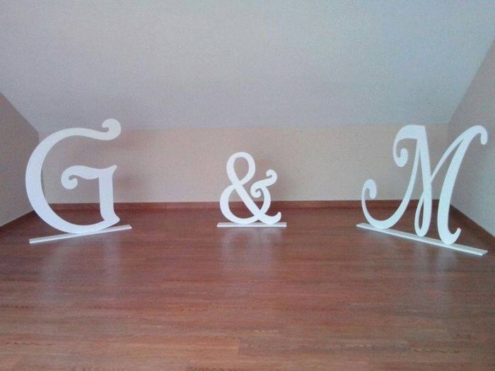 Letras en madera