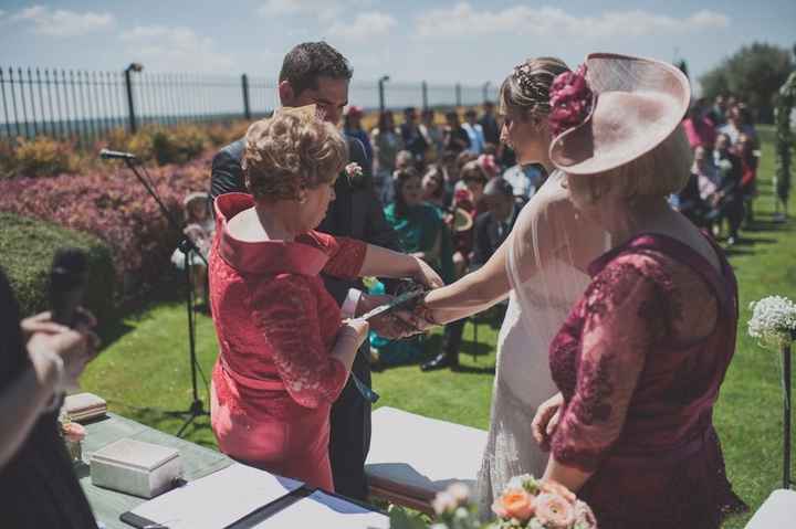 Ritual de las manos o handfasting