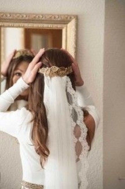 Corona de flores en el pelo con o sin velo!!! - 2