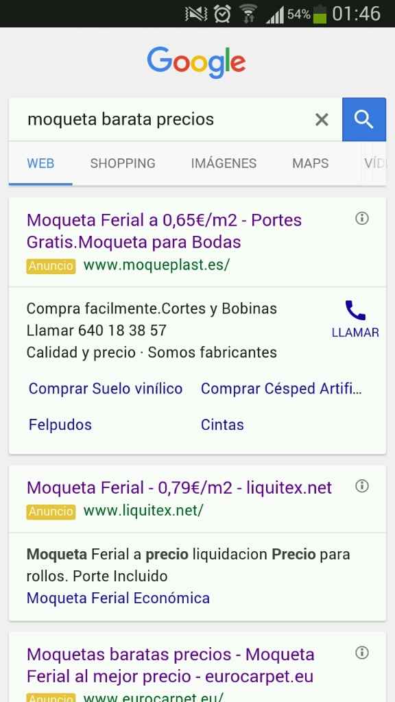 Necesito alfombra/moqueta - 1