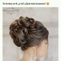 Recogido para vestido palabra de honor - 1