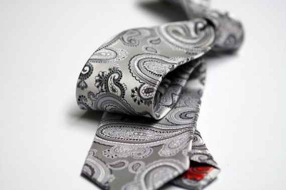 corbata boda negory plata