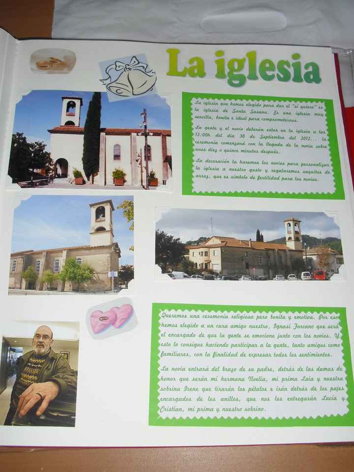 Libro de firmas - Iglesia