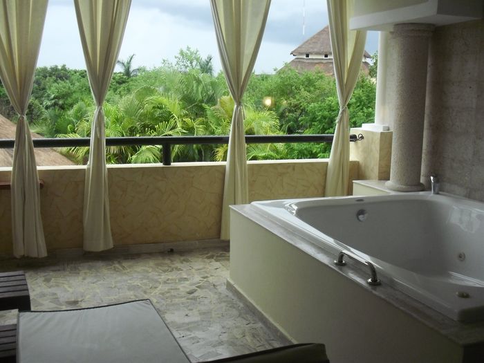 el jacuzzi en la terraza.. lo mejor!!