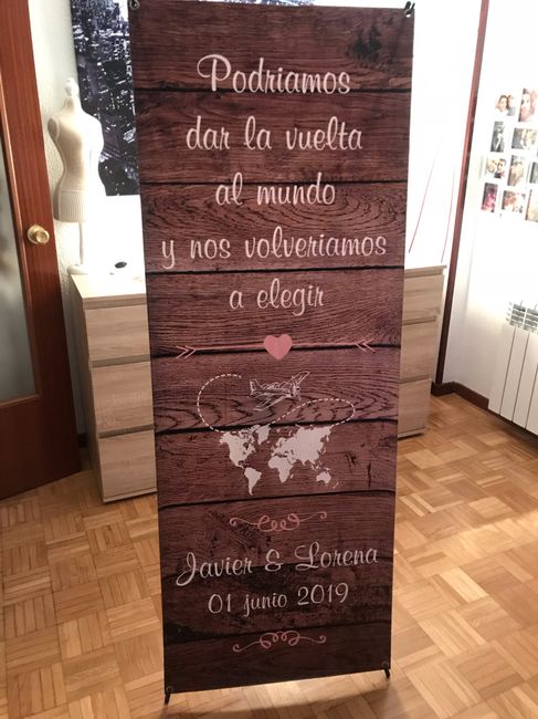 Cartel dulce boda - 2