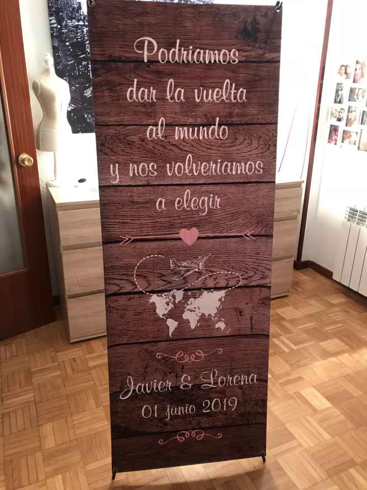 Cartel dulce boda - 1