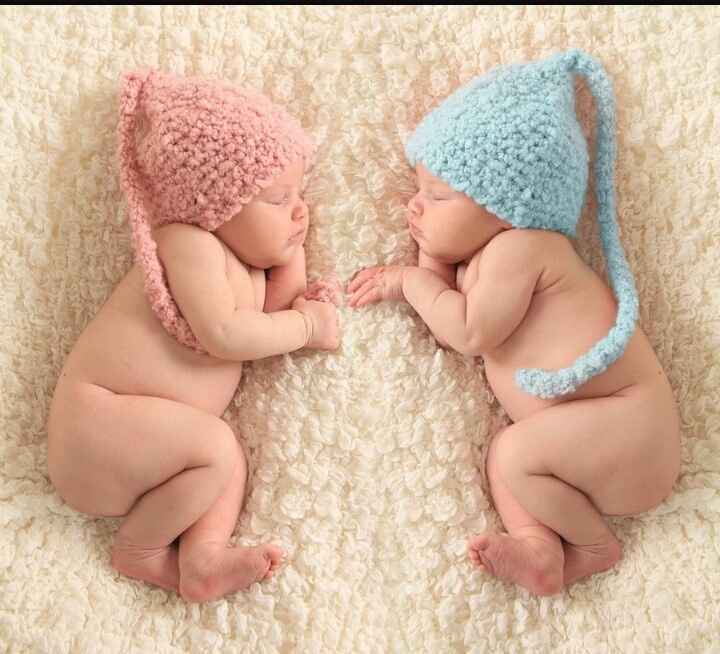 bebes rosa y azul