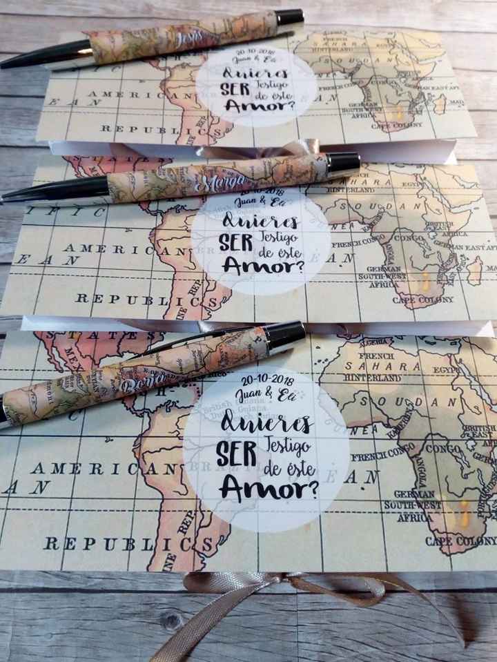 Bolígrafos testigos