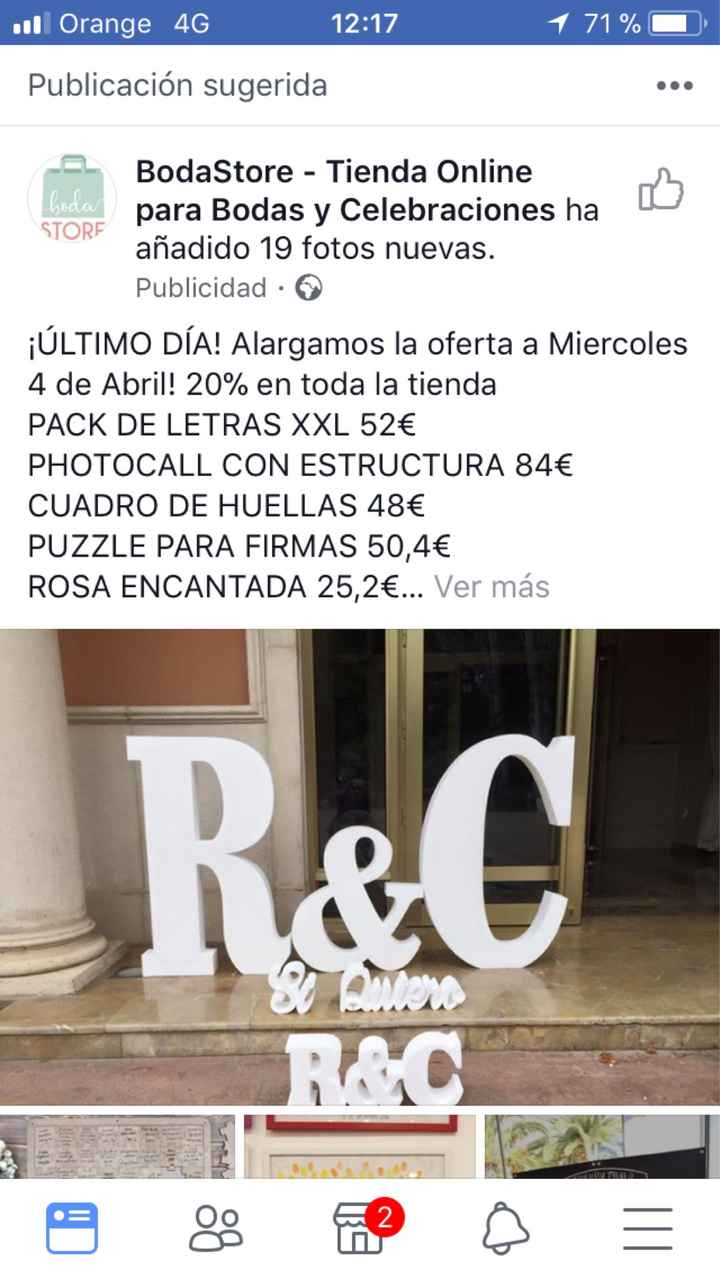 Letras xxl oferta - 1