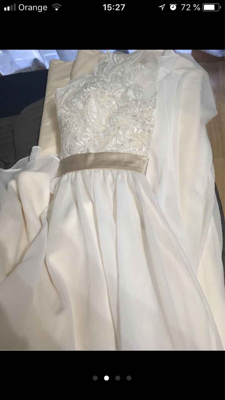 Vestido novia informal - 1