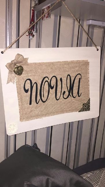 Carteles sillas novía y novio - 1