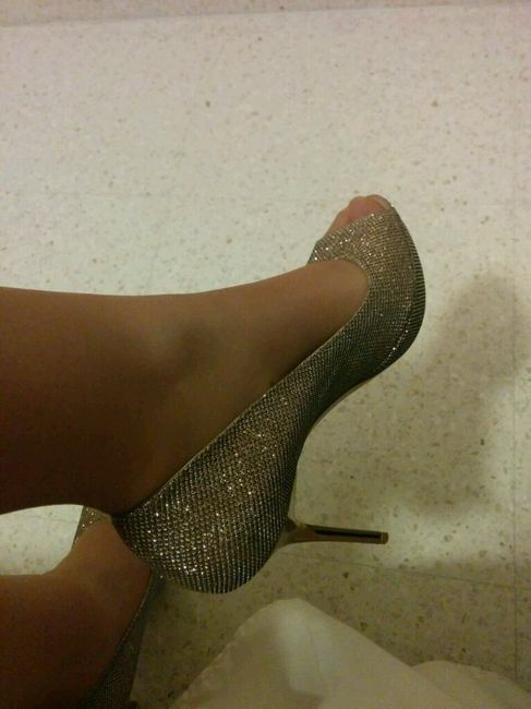 Mis zapatos de novia :) - 2