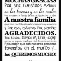 Frase de agradecimiento - 1