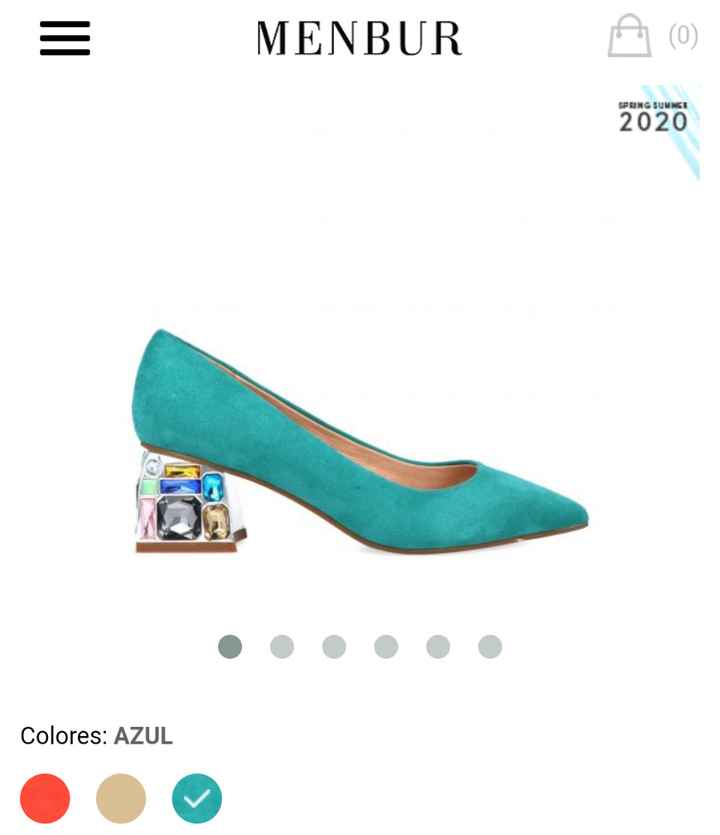 Zapatos de novia de colores 7