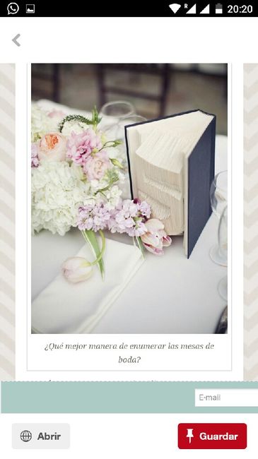 Centros de mesa con libros - 1