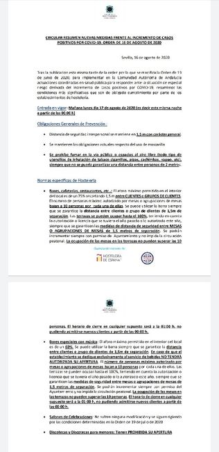 Preocupación por la boda 5 septiembre 2