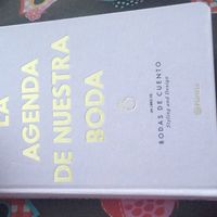 Agenda de nuestra boda - 1