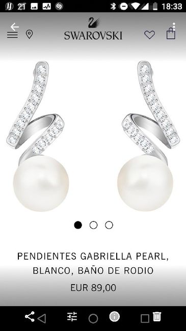 Pendientes elige 1 - 4