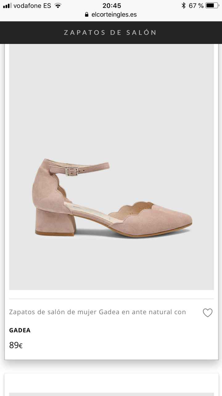 Ayuda zapatos vintage rosa palo - 1