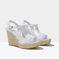 Mis zapatos para boda playa (cuña alpargatas) - 1