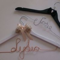 mis perchas personalizadas por una buena amiga que he conocido :)