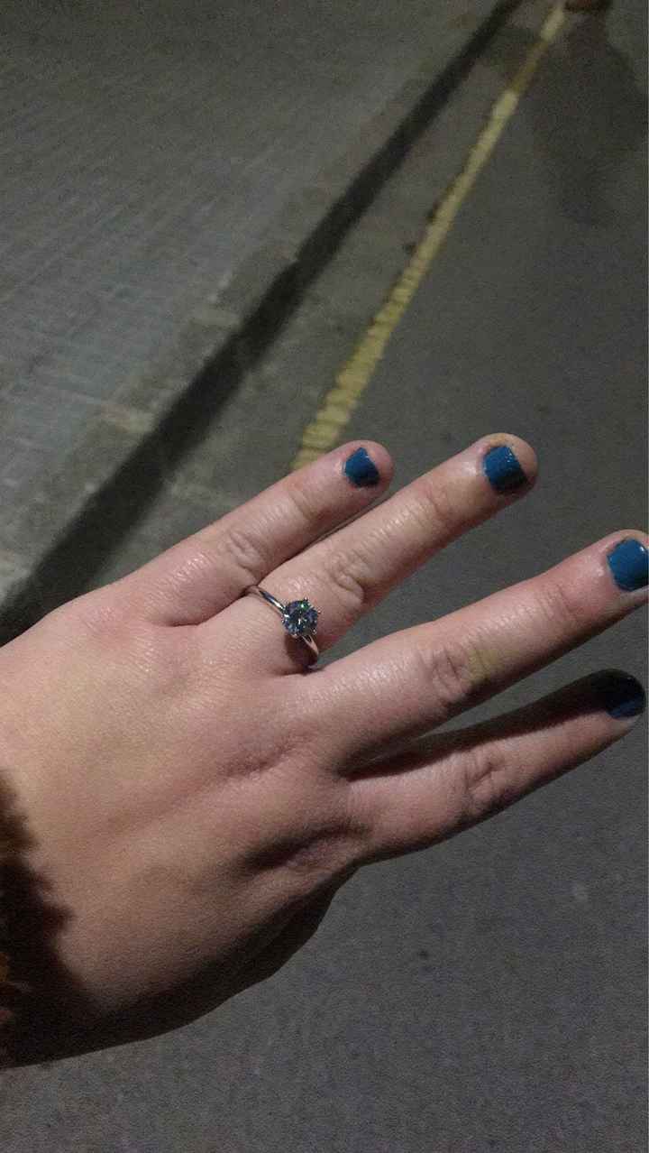Este ANILLO DE PEDIDA, ¿lo compras o lo regalas? - 1