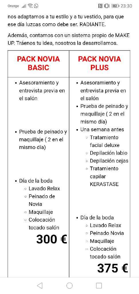 Maquillaje y peluquería - 1