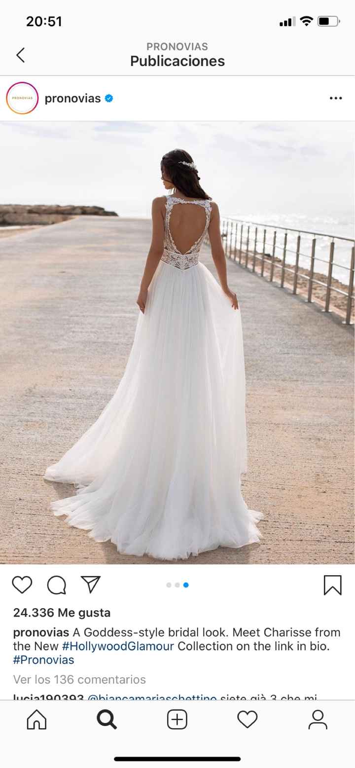 Problema vestido pronovias - 2