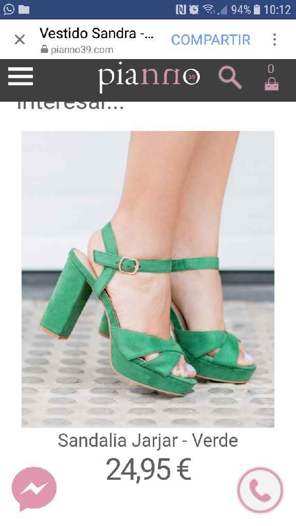 Zapato verde - 1