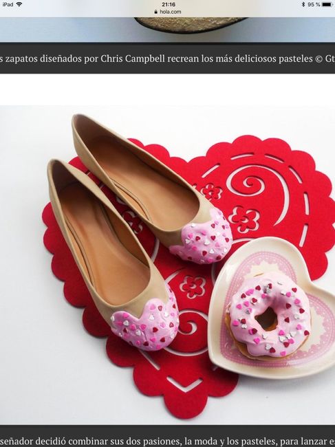Zapatos donuts