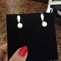 Pendientes perlas... cual os gusta!? - 1